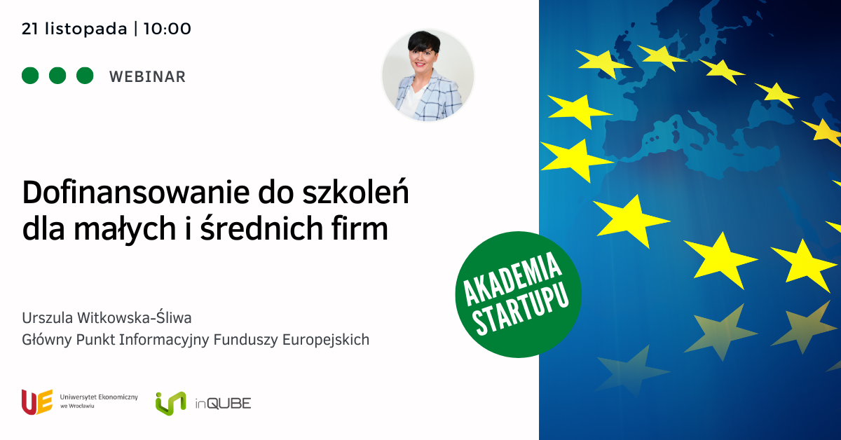 Zdjęcie, webinar - Dofinansowanie do szkoleń dla małych i średnich firm